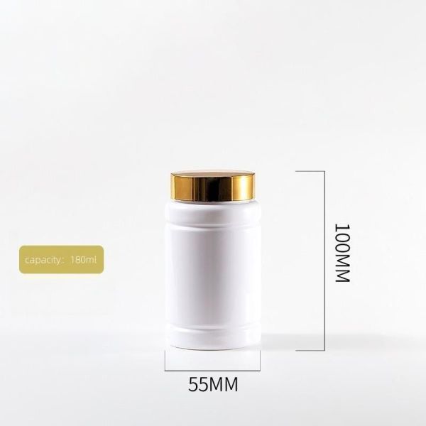 Sample Containers With Lids - Laboratory Grade Polypropylene Wide Mouth Reagent Bottle - 32 Oz Bottles With Caps (1000ml), Plastic Bottles With Lids