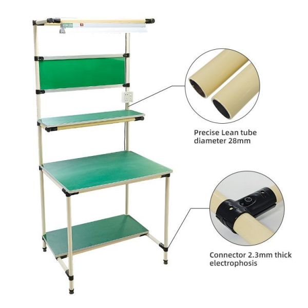 Modular Flexible Green Compound Pipe Ivory Lean Pipe System with ESD
