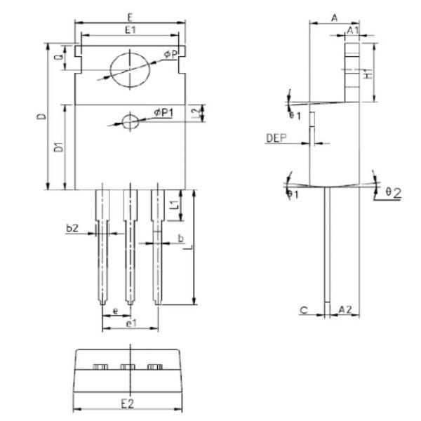 JY14M 40V/200A N Channel Enhancement Mode Power MOSFET For Power Switching