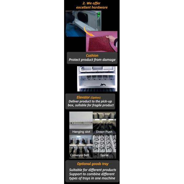 Perfume Smart Vending Machine with 55 Inch Touvh Screen