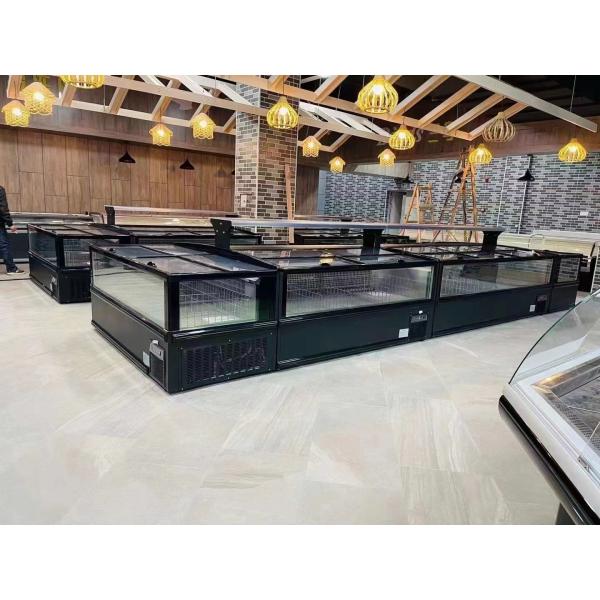 Efficiently Store and Showcase Frozen Products with Seeble Supermarket Island Freezer