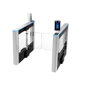China Smart Building Swing Gate Turnstile Energy Efficient and BACnet Integration for Office Complexes on sale