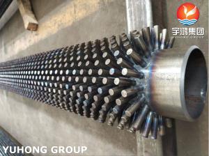 ASTM A335 P9 Chromium-Molybdenum Alloy Studded Finned Tubes for High-Temperature Furnace Applications