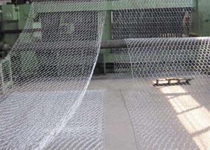 China 8x10cm PVC Coated Gabion Baskets Wire Mesh Retaining Wall on sale