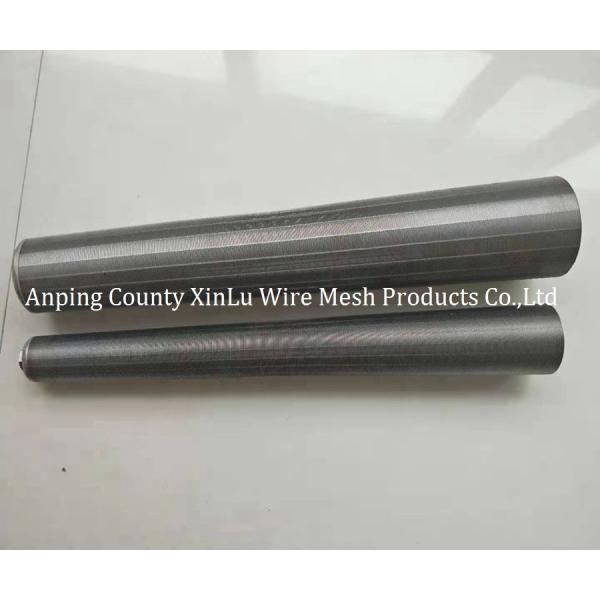 Bright Wire Wrap Screen Inverted Shallow FOTI Stainless Steel Round Screen