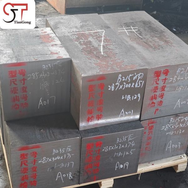 Buy Forged Steel Block For Hydraulic Cylinder Base Components at wholesale prices