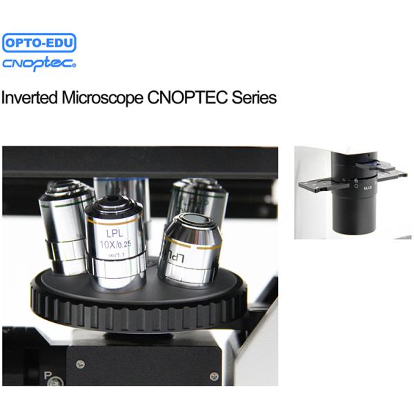 Mechanical Stage Inverted Light Microscope / Digital Inverted Microscope