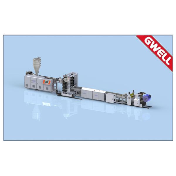 Transparent PVC Soft Curtain Sheet Extrusion Line Single Screw Extruder