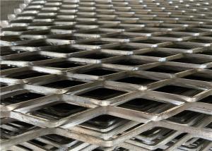 Perforated Flattened Expanded Metal Wire Mesh High Durable For Screening Security