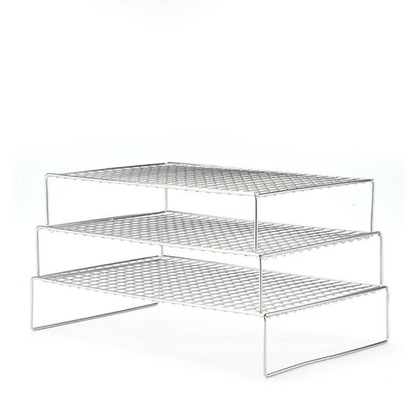 Triple Layer Cake Cooling Rack Grill Mesh Baking Grill