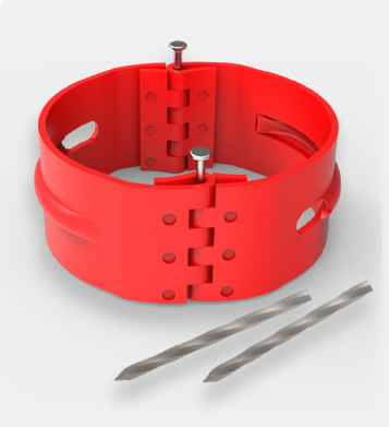 7-5/8 Inch API-Standard Pin-Type Stop Collar Engineered for Restricting Casing Centralizer Displacement in Oil & Gas Operations