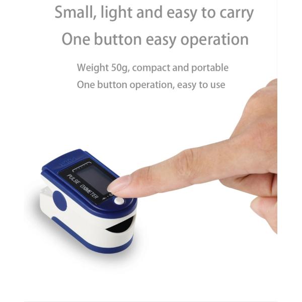 ABS Material Finger Pulse Oximeter Sensors Module 50d SpO2 Pulse Rate High Accuracy