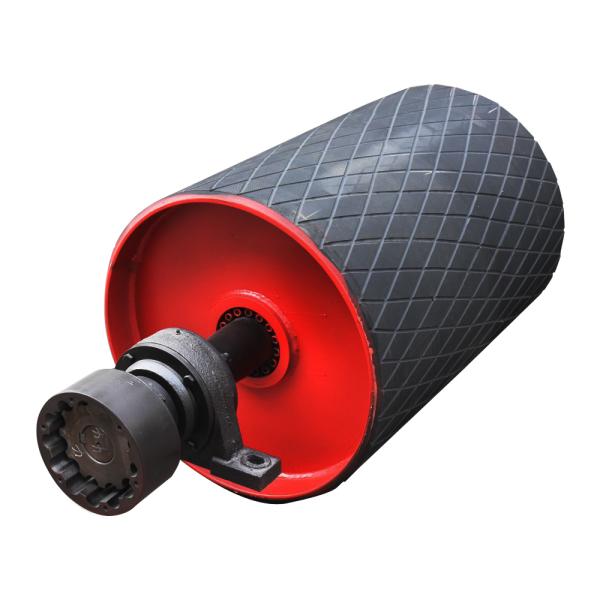 Mining Driving Bend Head Tail Solid Belt Conveyor Drum Pulley