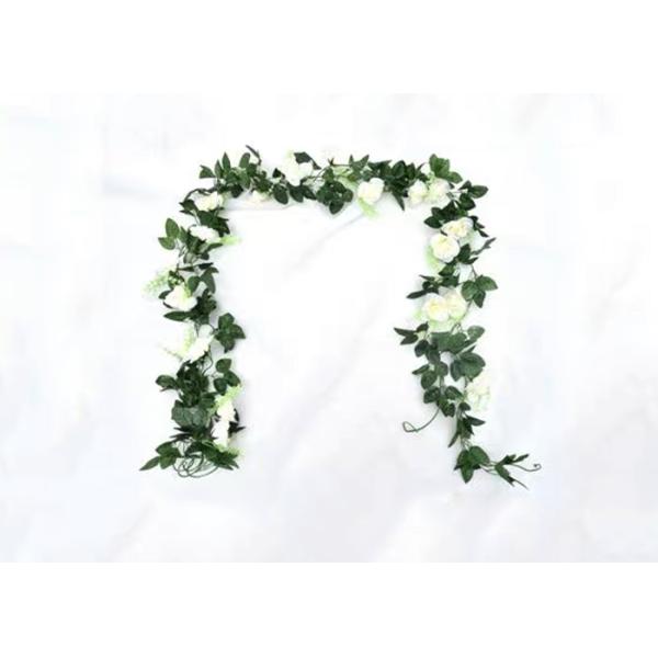 Party Backdrop Natural Looking 32 Heads Plastic Flower Strings
