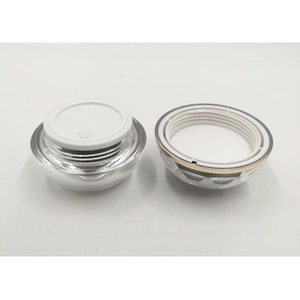Acrylic Plastic Cream Jar Round / Square Shape