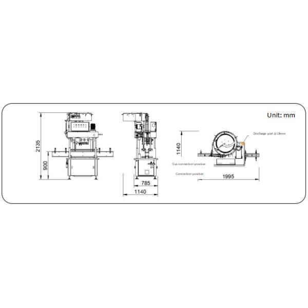 FXZ-6J Auto High-Speed in-Line Capping Machine – Universal Multi-Industry Solution