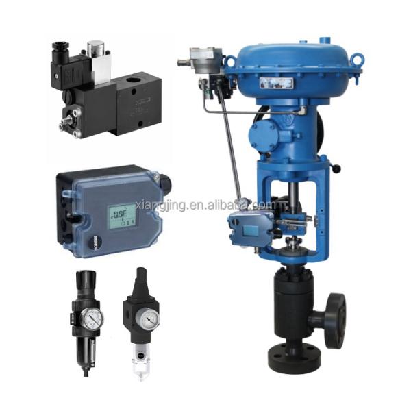 Chinese Ammonia-rich Liquid Level Control Valve with SAMSON 3730 Valve Positioner Tissin TS300 Filter Regulator TS200 Lock Valve