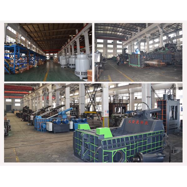 Multipurpose Vertical Plastic Baling Machine 315 Ton Scrap Metal Aluminum