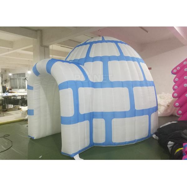 Flexible Inflatable Snow Igloo , Inflatable Kids Tent 4.22 X 3.7 X 3.0 MH