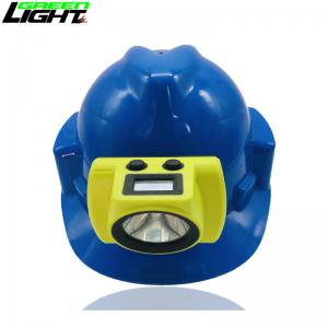 Quality Safety LED Miners Head Lamp With OLED Display 20000lux Waterproof IP68 for sale