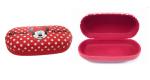 Hard PU Personalised Sunglasses Case With Red Mickey Mouse Pattern