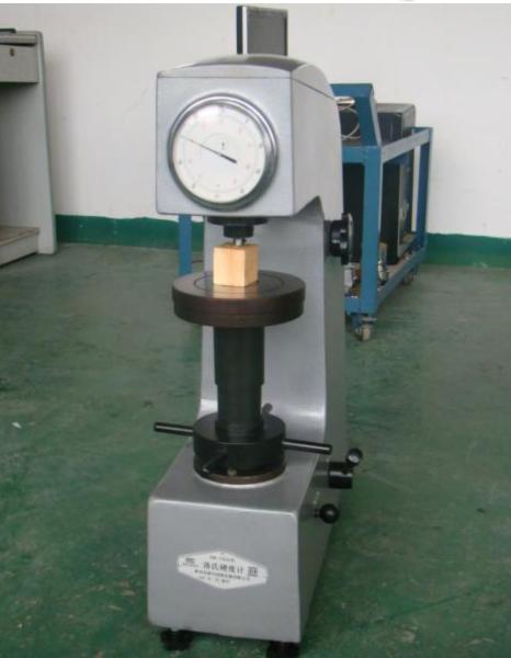 Buy Automatic Pointer Rubber Testing Equipment , Brinell Vickers Rockwell Hardness Testing Machine at wholesale prices