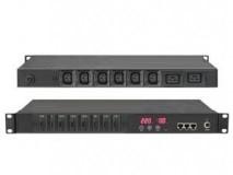 China Energy Monitoring Rack Mount PDU Single Phase , Intelligent Rack Mountable Pdu Supporting TCP / IP Protocol Stack on sale