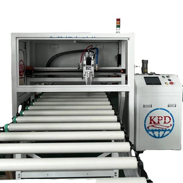 Buy Solid Aluminium Panel PUR PU Epoxy Glue Spraying Machine with AB Glue Potting Applicator at wholesale prices