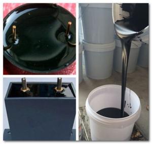 China black Two Component Epoxy Thermal Conductive Glue 1.2W/mK for LED Lighting,water proof,adhesive paste -40℃ to +130℃ on sale