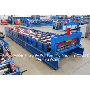 14-16m/Min Shutter Roll Forming Machine European CE Standard Touch Screen HMI