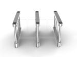 Automatic Pedestrian Swing Barrier Turnstile Security OEM Access Control Swing