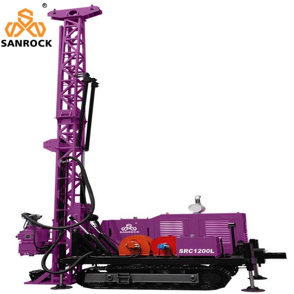Core Drilling Rig Geotechnical Exploration Depth 1200m Hydraulic Chuck Core Drilling Rig