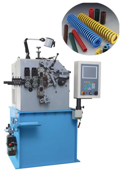 Automatic Oiling Function Spring Coiling Machine Nice Structured Full Digital