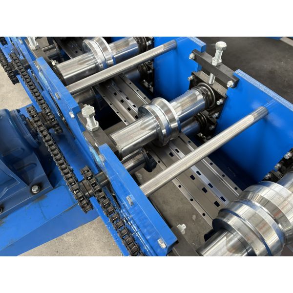 Buy Shelf Upright Rack Roll Forming Making Machine Punching Press at wholesale prices