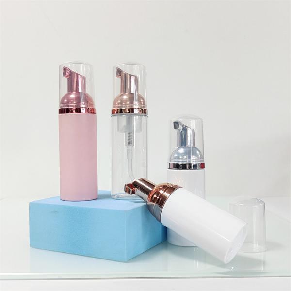 Buy PET 50ml 100ml 150ml Empty Foam Pump Bottles For Cosmetic Foam Soap Custom Patterns at wholesale prices