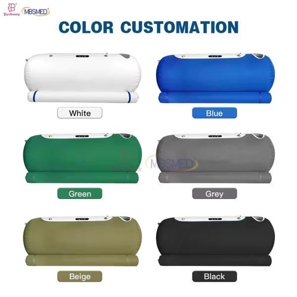 Buy Newest Spa Lying Portable Hyperbaric Oxygenation Chamber With Concentrator at wholesale prices