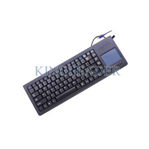 Quality IP65 Rated Industrial Computer Plastic Keyboard With Function Keys And Touchpad for sale