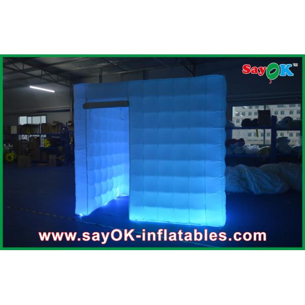 Inflatable Photo Studio Oxford Cloth Square Inflatable Photo Booth , Cube Inflatable Led Photo Booth