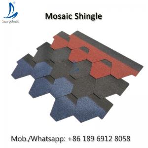 China Factory Sale Chinese Villa Color Roof Shingles, Asphalt Roof Shingle Tiles Price In Philippines on sale