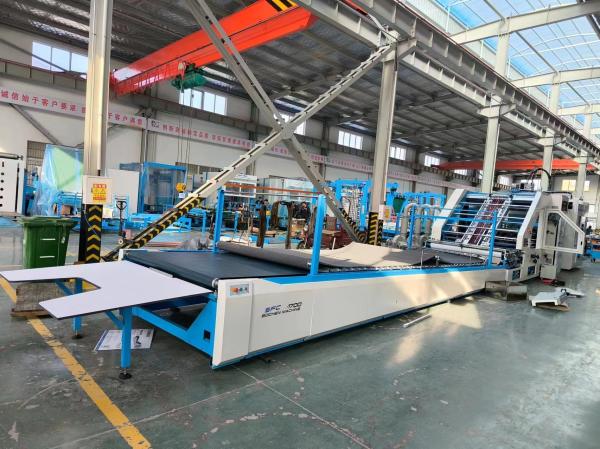 Buy High Speed Sheet To Sheet Laminating Machine For Corrugated Paper With Servo Control And Automatic Correction At 150m/Min at wholesale prices
