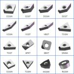 CNC Lathe Metal Processing Indexable Turning Tools PCBN Inserts