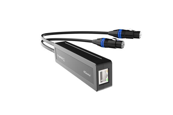 Buy PoE Power Supply Dante AVIO Analog Input 2 Channel Analog Input Adapter at wholesale prices