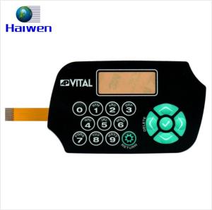 China Custom Screen Printing FPC Membrane Switch Keypad With Polyester Dome on sale