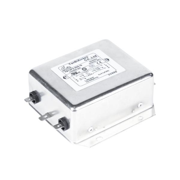 Buy YB-F High Performance Single Phase Filter 20A EMI Power Filter For Electronic Equipment at wholesale prices