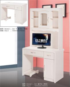 Practical Exquisite MDF Computer Desk , Student Computer Desk With Hutch