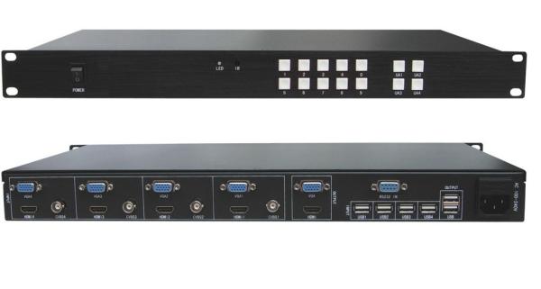 Buy HDMI 1.4 Compliant Multi Format Switcher Scaler Supports USB Keyboard / Mouse at wholesale prices