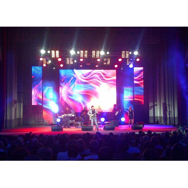 P4.81 Outdoor Full Color LED Display 250x250mm LED Panel 500x1000mm Die-casting