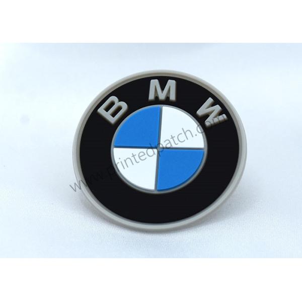Custom Rubber Logo Patch Embossed BMW PVC Patches For Hats