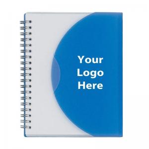 Quality PVC / PP Cover Custom Printed Spiral Notebooks Size 5.25 * 8.25 Inches for sale