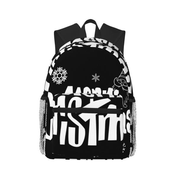 Lightweight Custom Print School Bags with 600D Polyster Interior Compartment Capacity